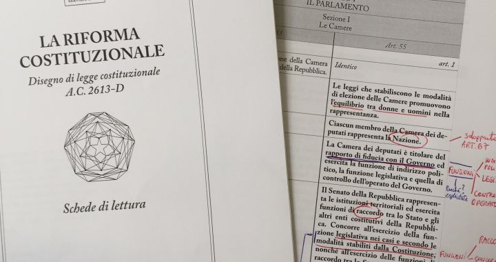 Inquietante riformare la Costituzione senza conoscere gli effetti della legge elettorale | Andrea Iannuzzi